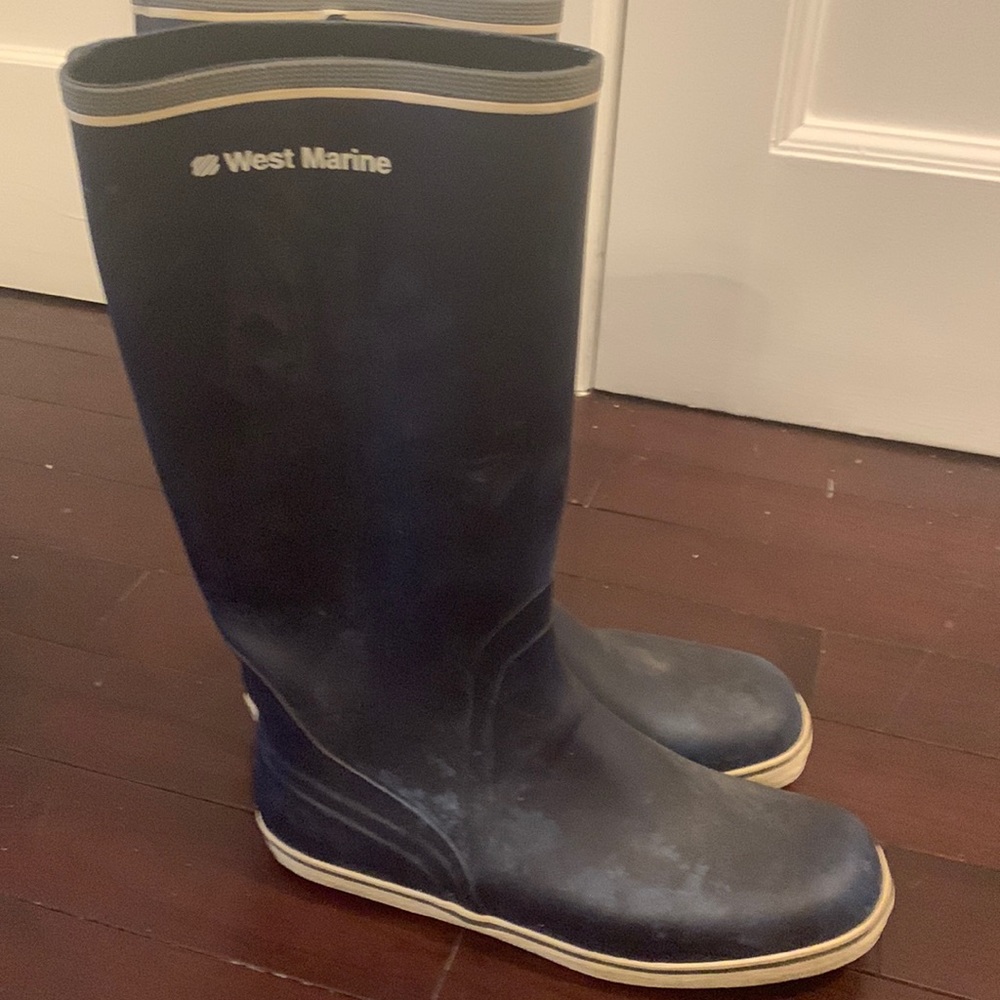West Marine Rubber Deck Boots - Tall